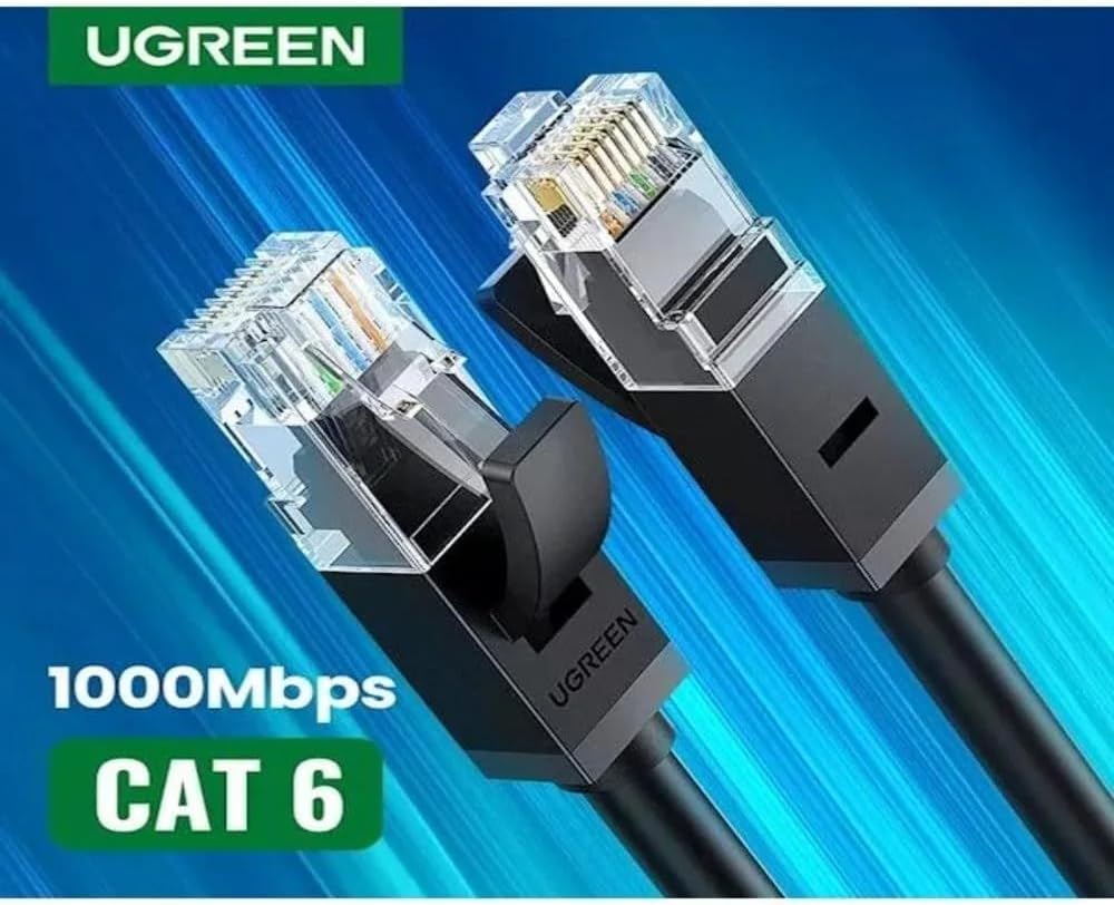 UGREEN Cat6 Ethernet Cable 1.5m Black - AHW Store