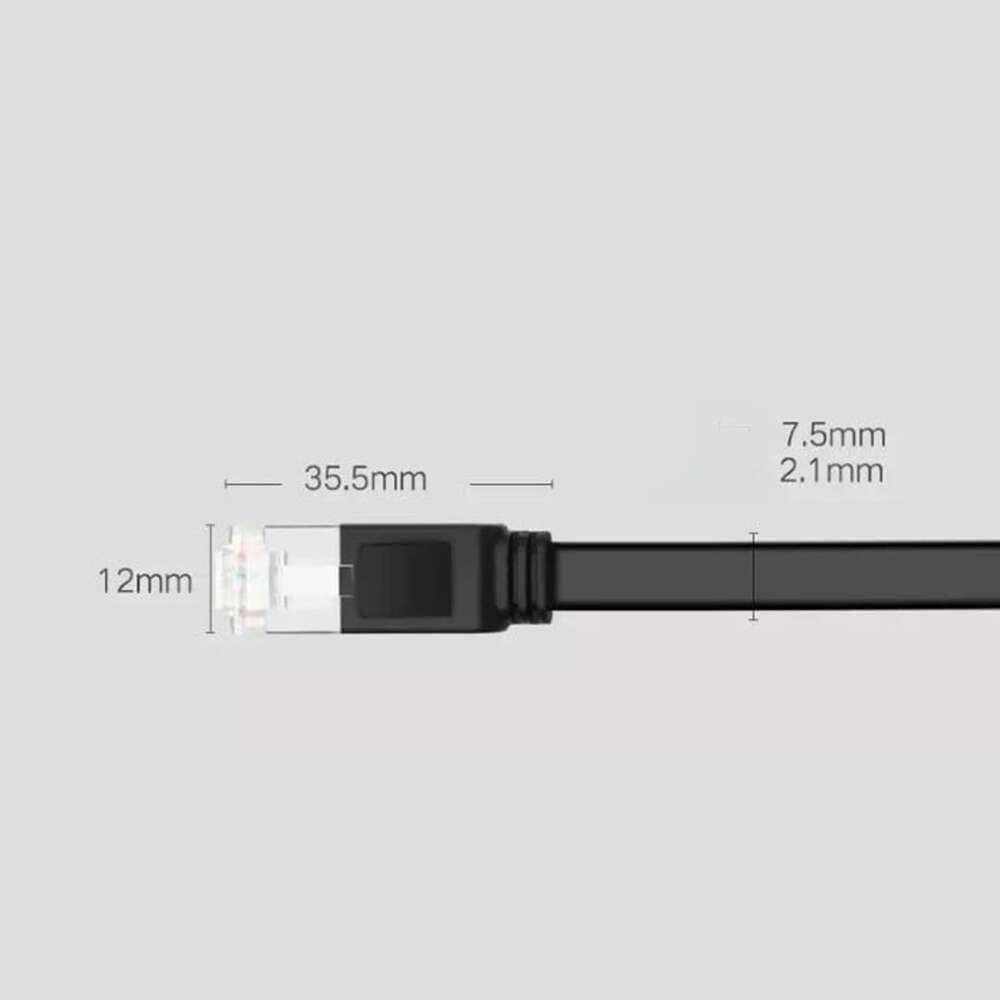 UGREEN Cat6 Flat Pure Copper Ethernet Cable 2m - AHW Store
