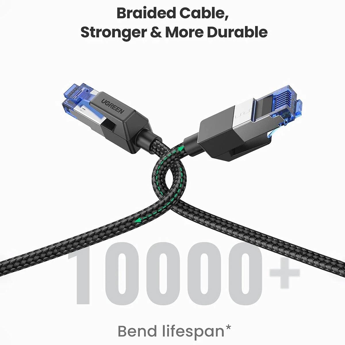 UGREEN Cat8 Pure Copper Ethernet Cable 1.5m - AHW Store