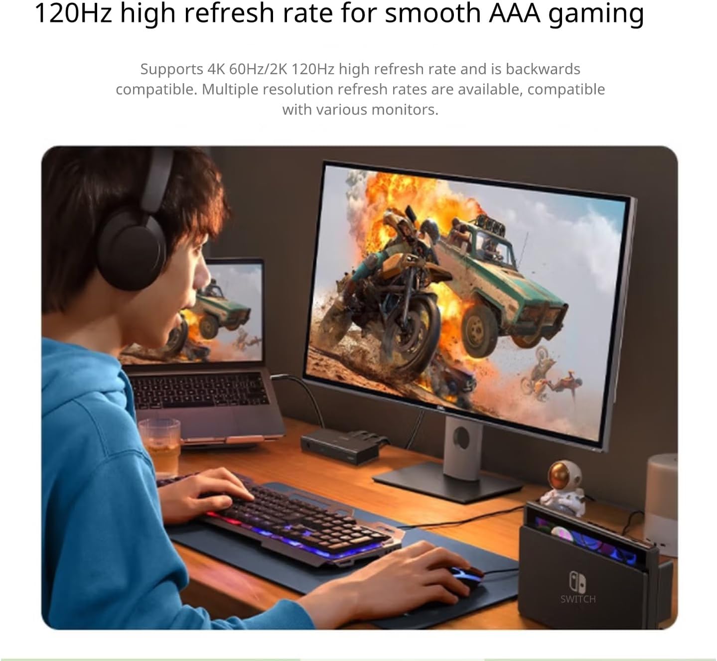 UGREEN CM600 5-in-1 HDMI Switch 4K@60Hz - AHW Store
