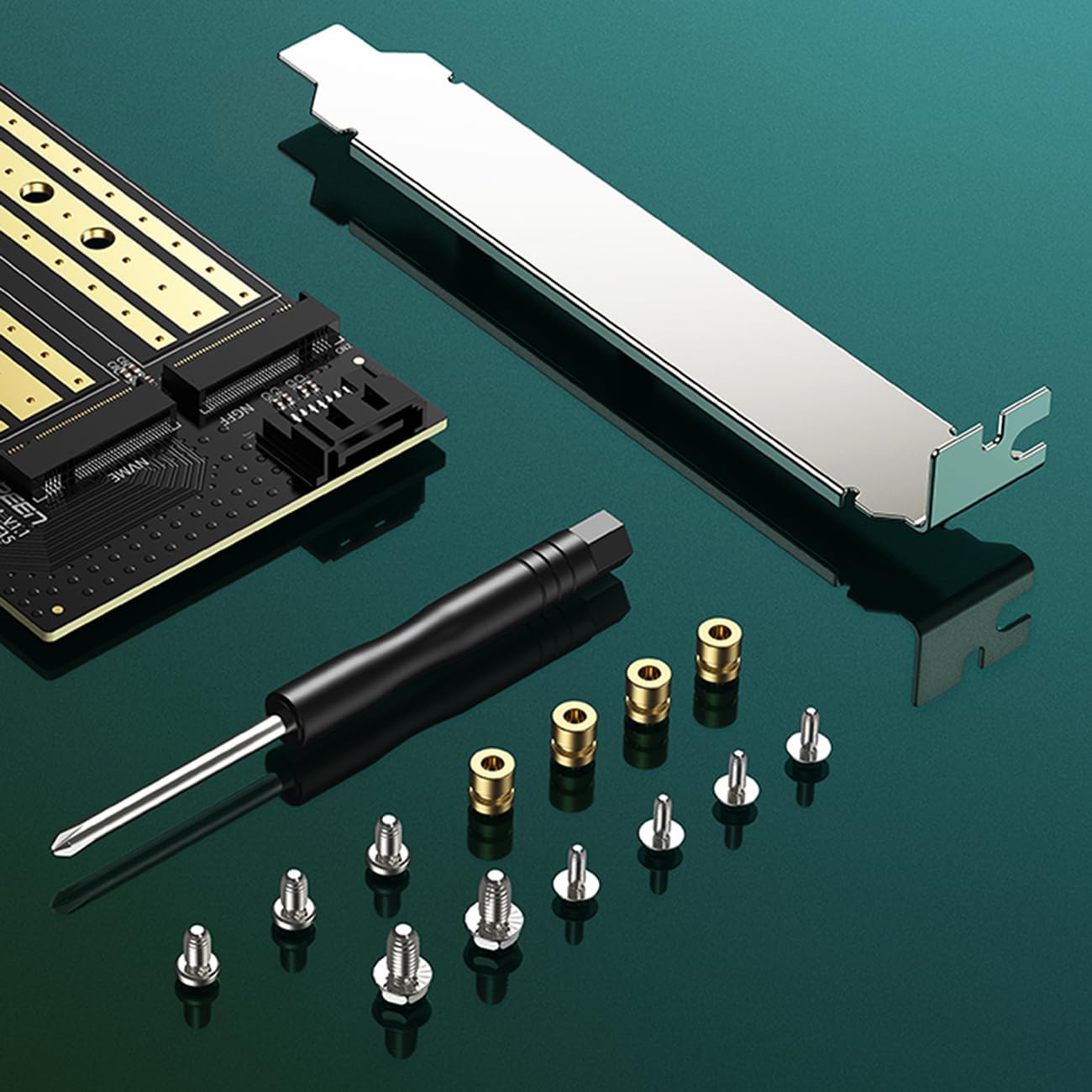 UGREEN M.2 M - Key+M.2 B - Key to PCI - E 3.0 × 4 Expansion Card - AHW Store