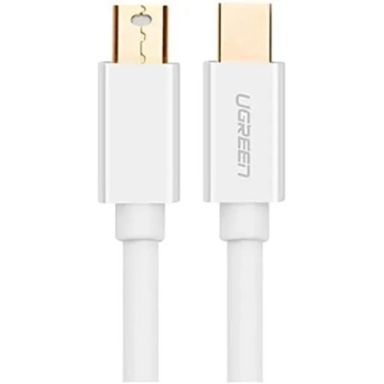 UGREEN Mini DP Male to Male Cable 2m (White) 6957303814299 - 10429 - AHW Store
