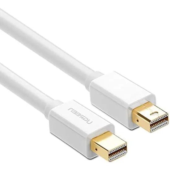 UGREEN Mini DP Male to Male Cable 2m (White) 6957303814299 - 10429 - AHW Store