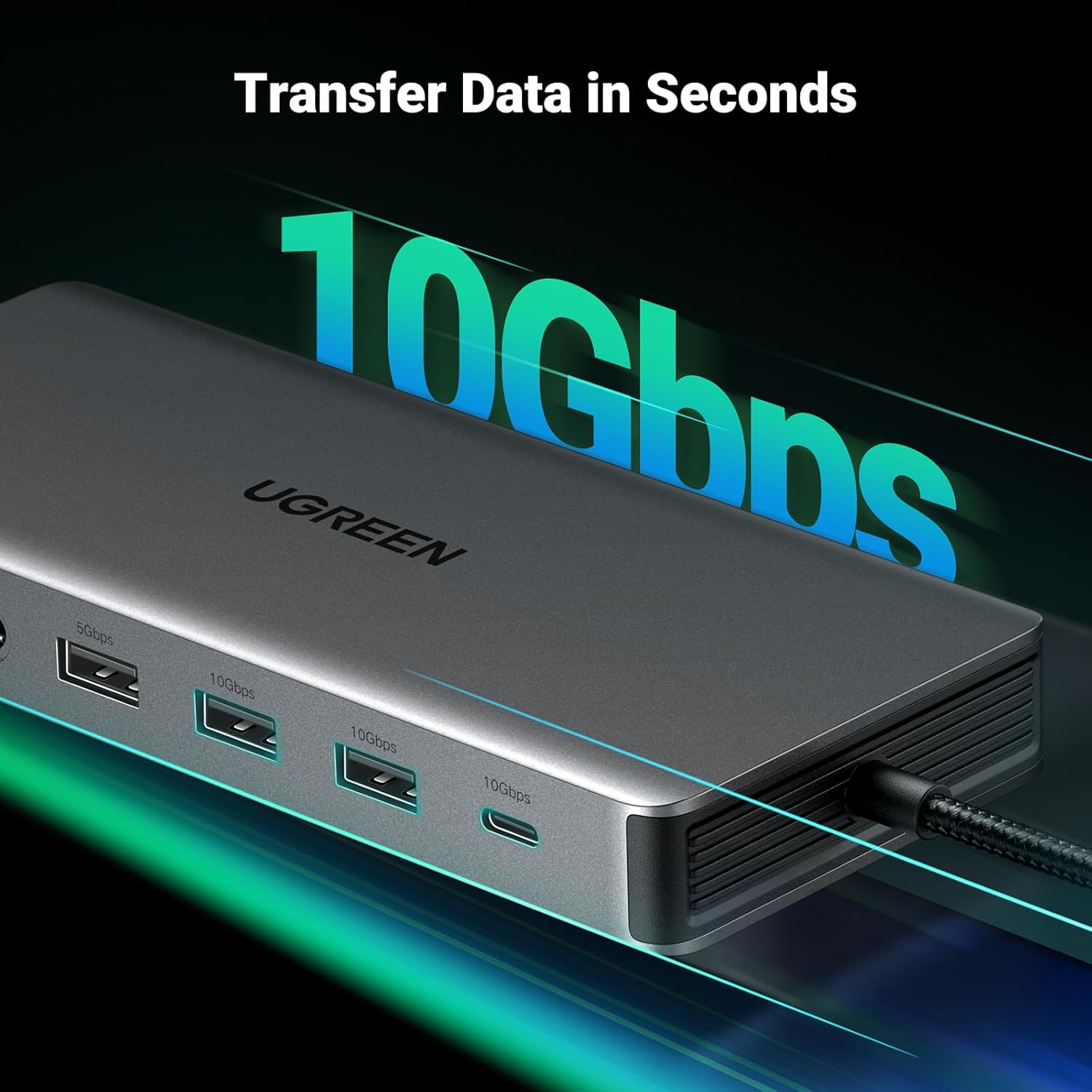 UGREEN Revodok Pro 313 Docking Station Triple Display, 13 - in - 1 USB C Dock with Dual HDMI, DP, 10 Gbp - AHW Store