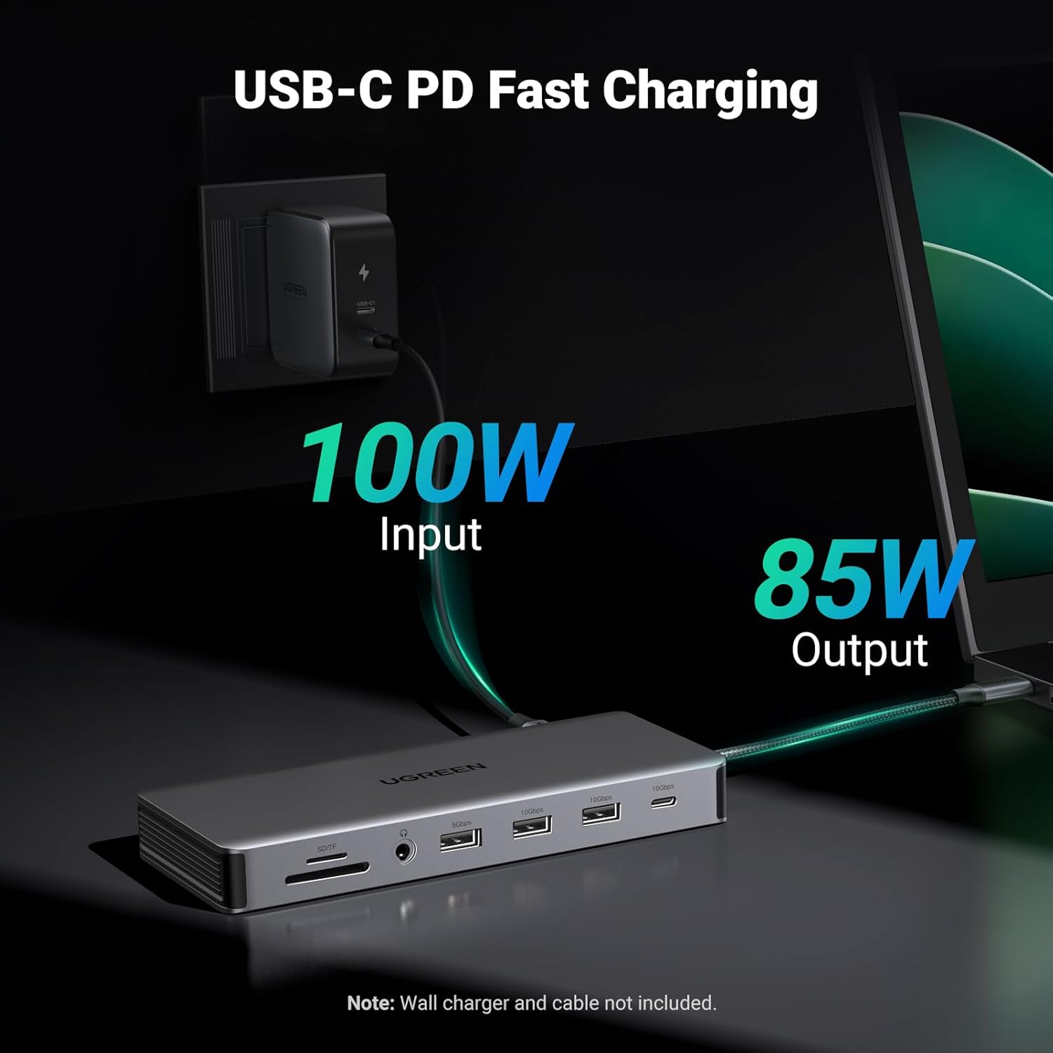 UGREEN Revodok Pro 313 Docking Station Triple Display, 13 - in - 1 USB C Dock with Dual HDMI, DP, 10 Gbp - AHW Store