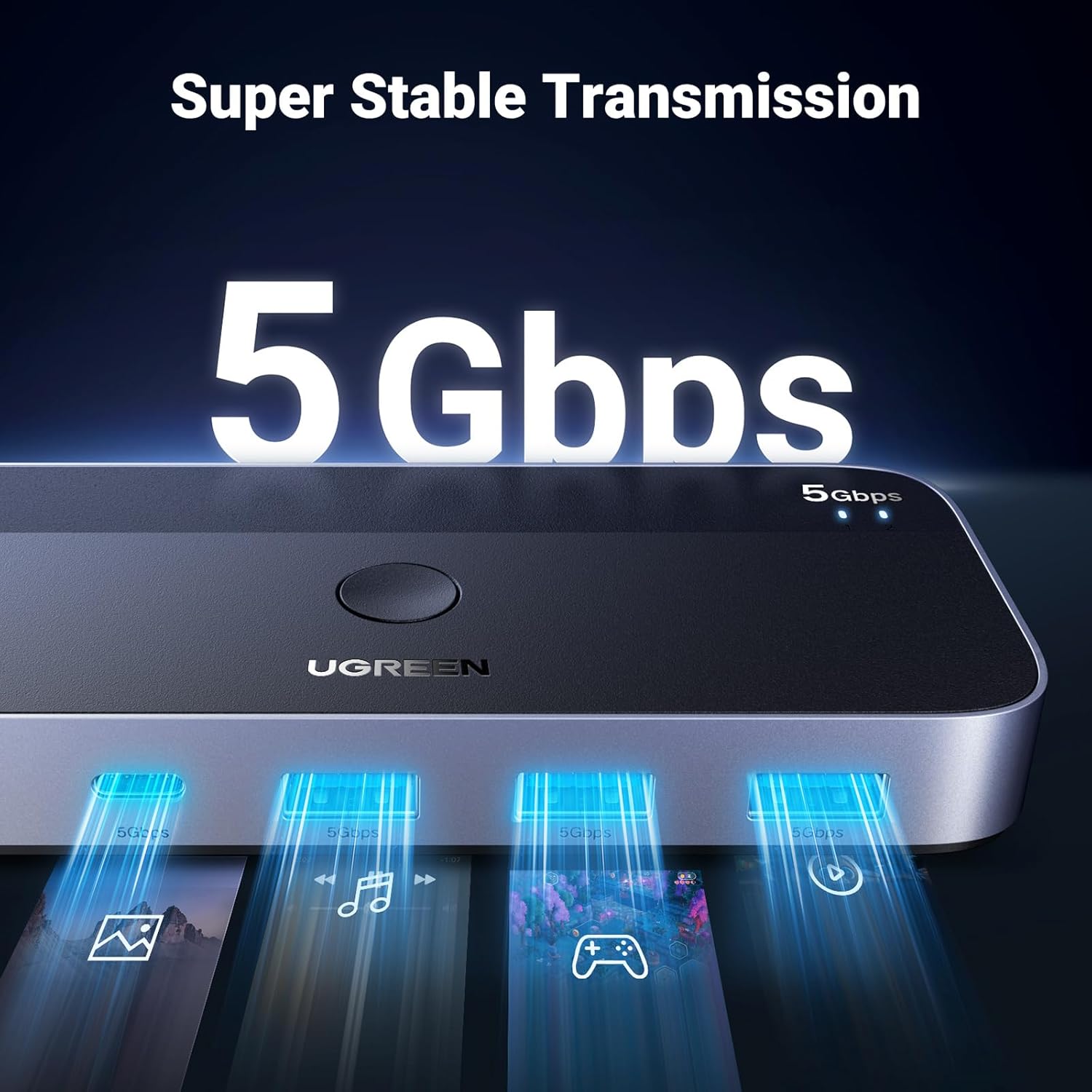 UGREEN Uno USB C Hub with 4K@60Hz HDMI plus 100W PD Charging and 10Gbps USB 3.2 Data Transfer Splitter Multiport Expander Adapter for Laptop MacBook Pro Air and iPad - AHW Store