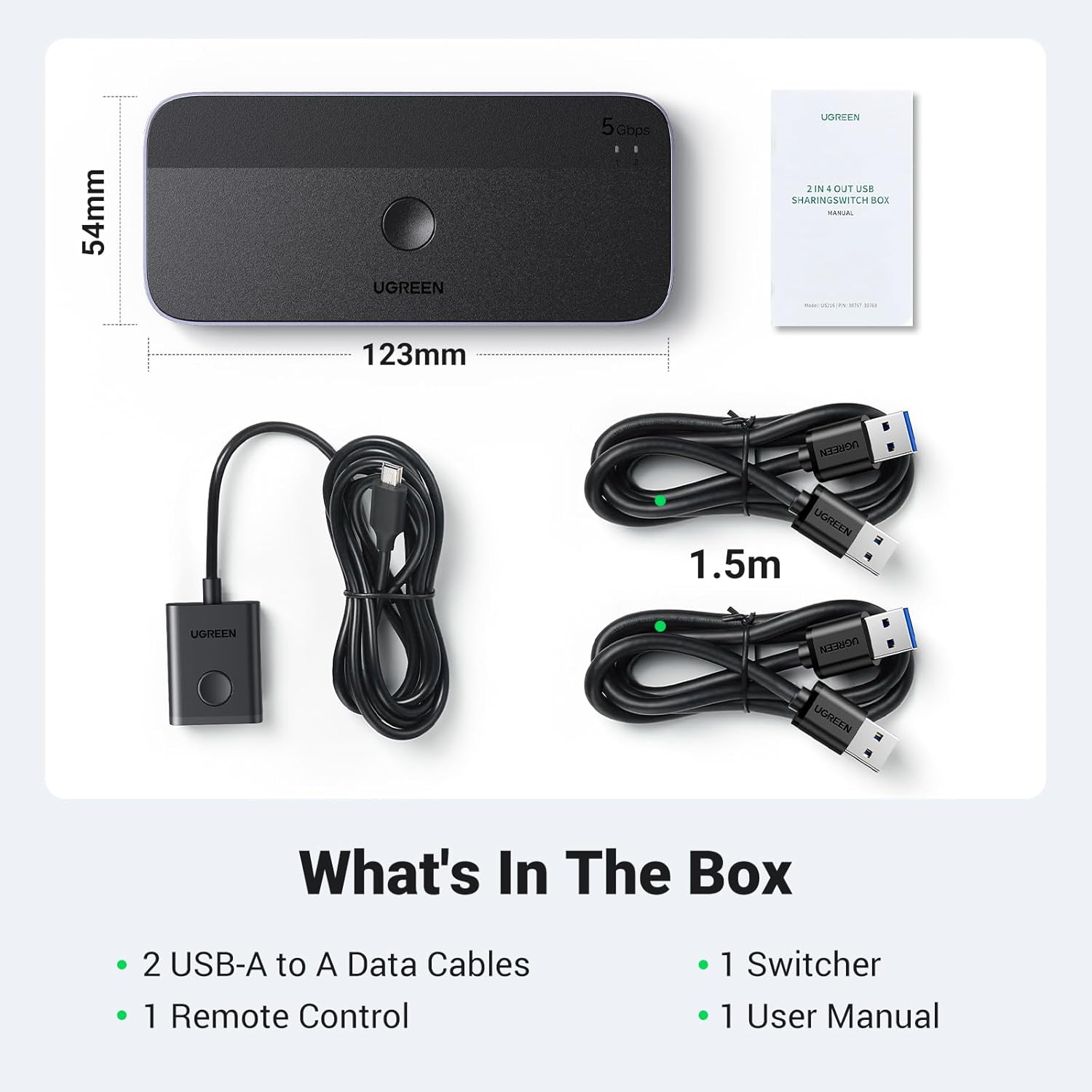 UGREEN Uno USB C Hub with 4K@60Hz HDMI plus 100W PD Charging and 10Gbps USB 3.2 Data Transfer Splitter Multiport Expander Adapter for Laptop MacBook Pro Air and iPad - AHW Store