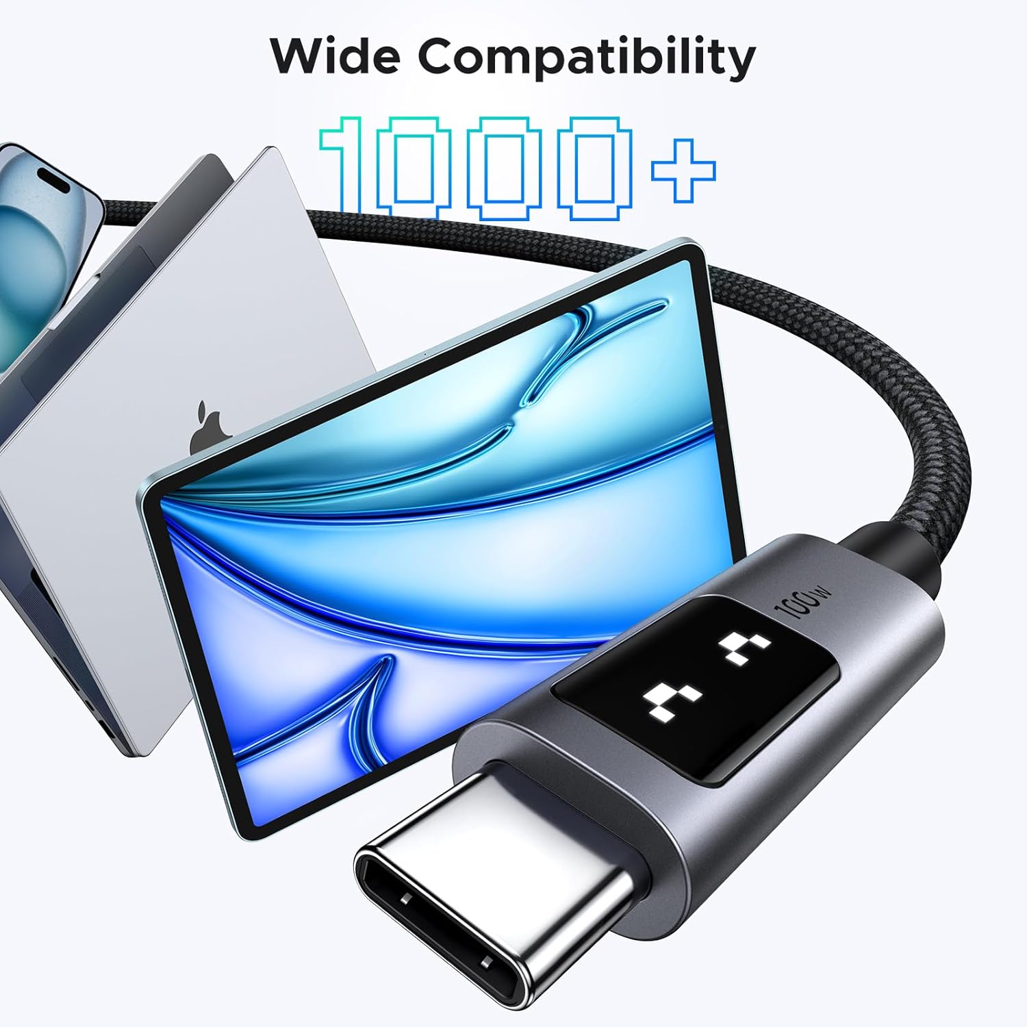 UGREEN Uno USB - C to USB - C PD Fast Charging Cable 5A Max 1m - AHW Store