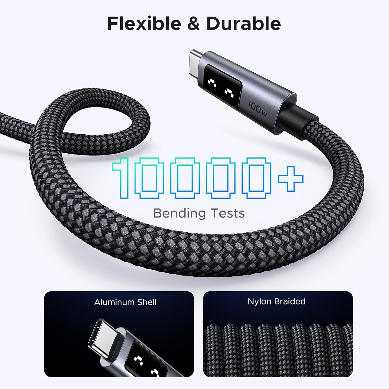 UGREEN Uno USB - C to USB - C PD Fast Charging Cable 5A Max 1m - AHW Store