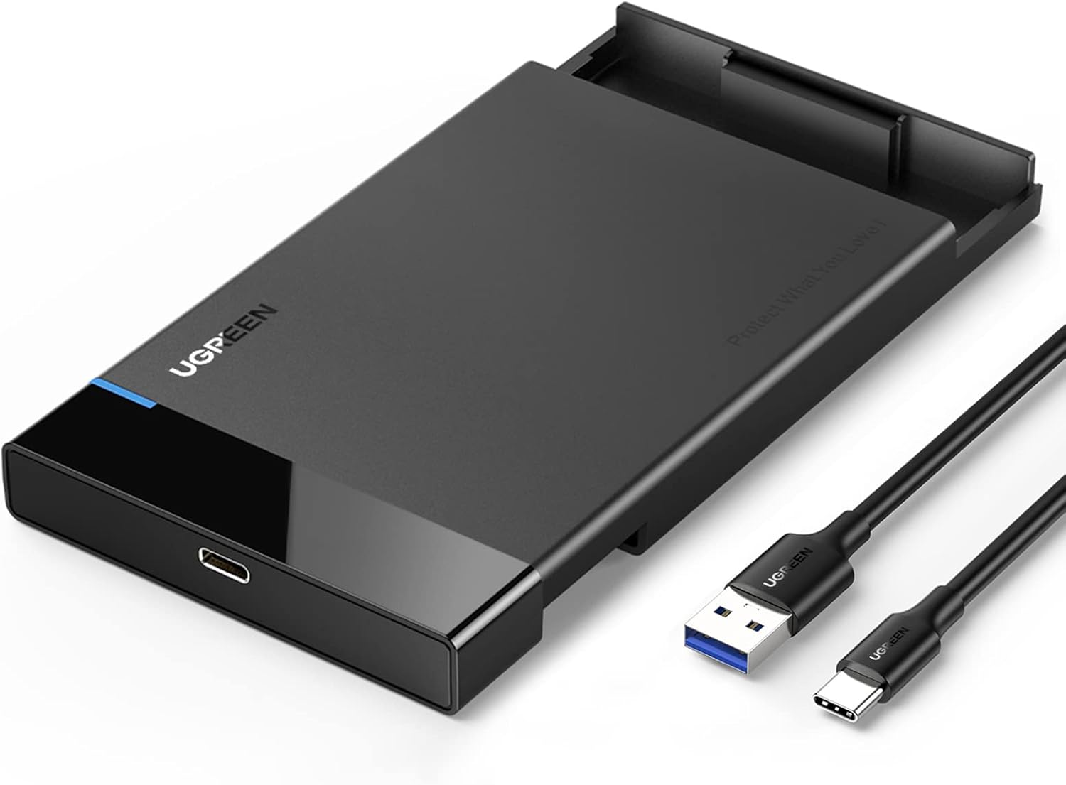 UGREEN USB C Hard Drive Enclosure USB 3.1 Gen 2 Type C to SATA External Hard Drive Disk Case Adapter - AHW Store
