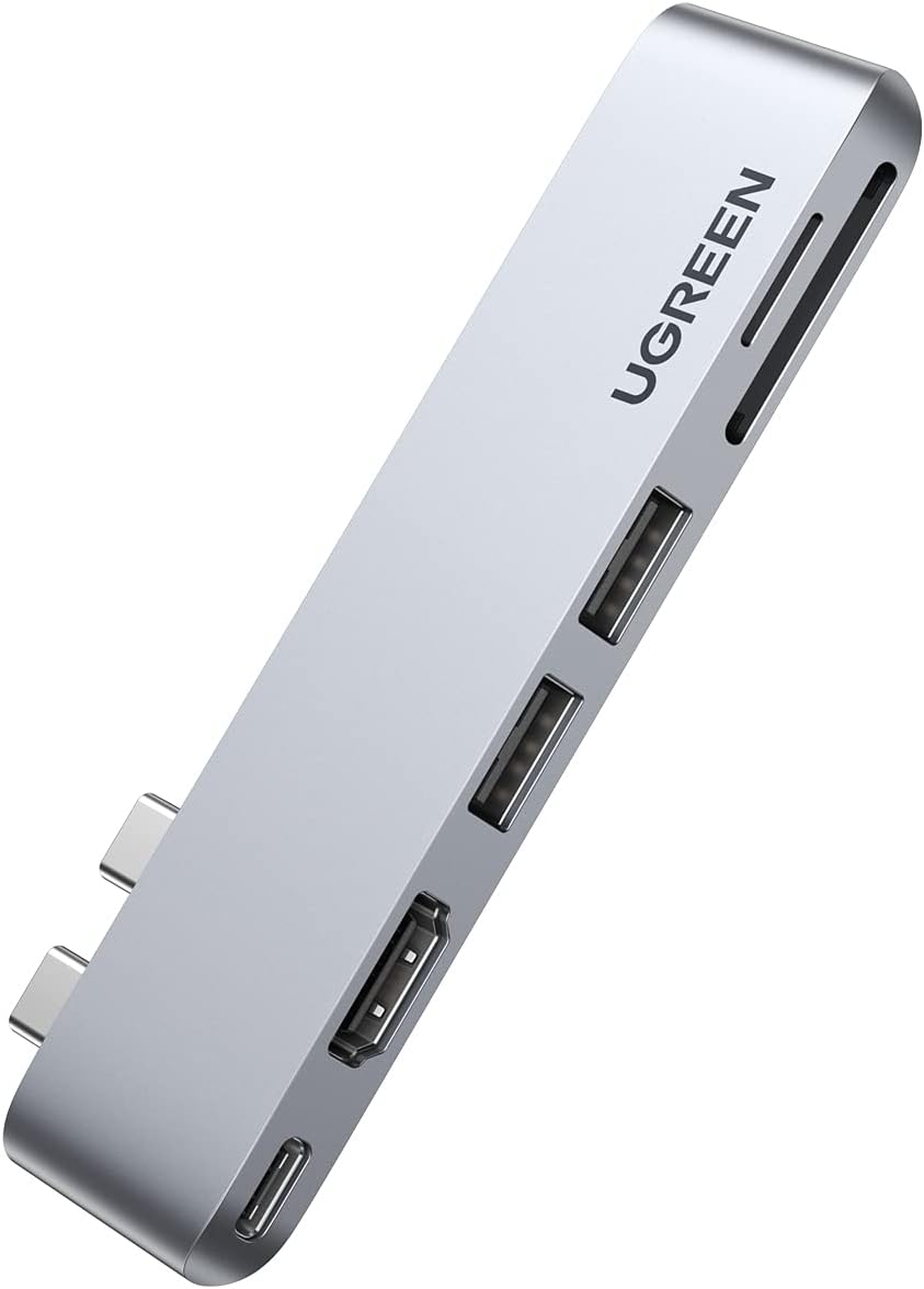 UGREEN USB C Hub for MacBook Pro 2023 6 - In - 2 Type C Hub Adapter with 4K HDMI, Thunderbolt 3 USB - C Po - AHW Store