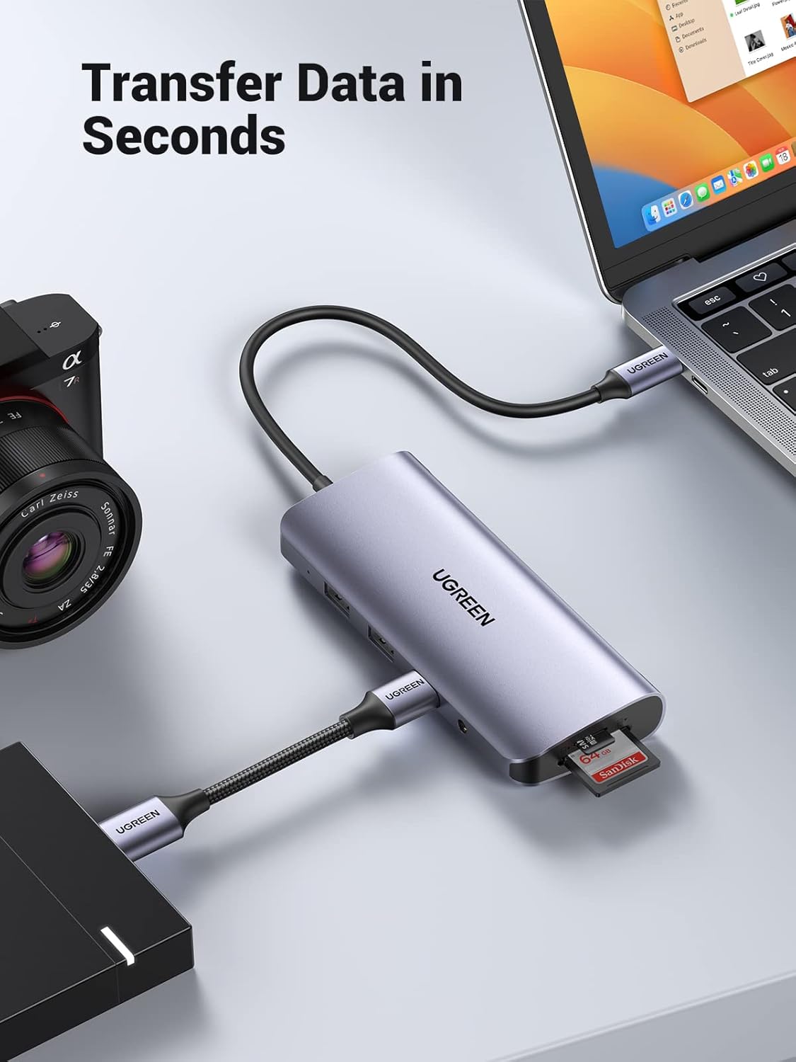 UGREEN USB - C Multifunction Adapter 10 in 1 Hub (Space Gray) - 80133 - AHW Store