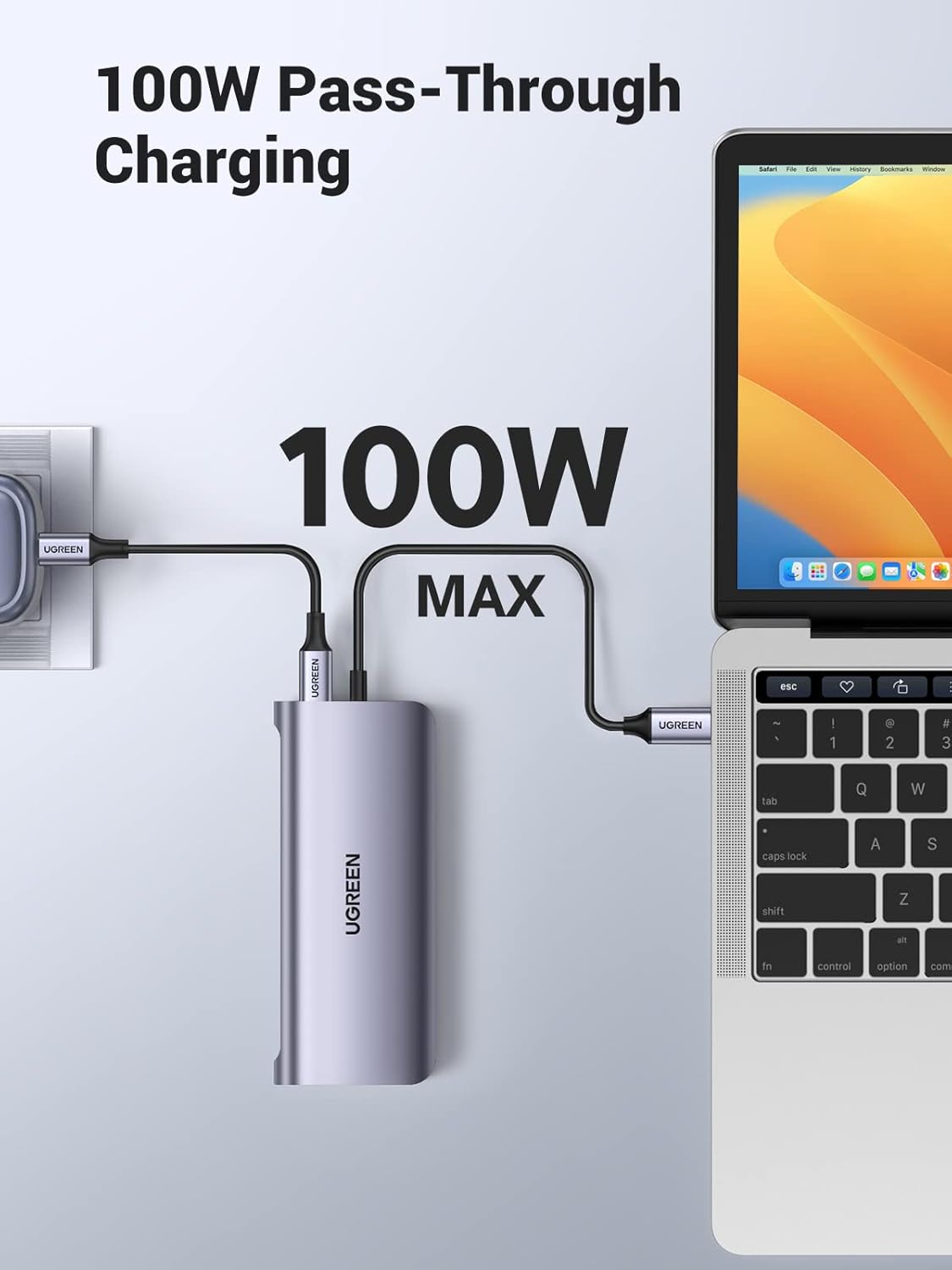UGREEN USB - C Multifunction Adapter 10 in 1 Hub (Space Gray) - 80133 - AHW Store