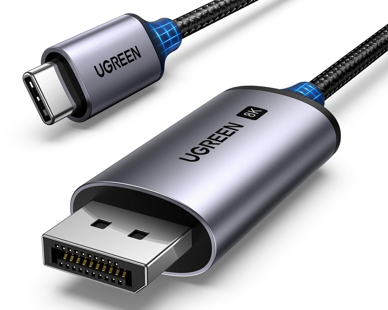 UGREEN USB C to DisplayPort 1.4 Cable 6.6FT - AHW Store