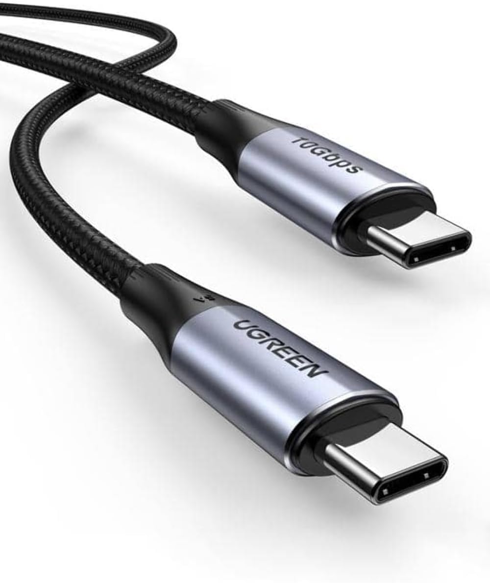 UGREEN USB - C to USB - C 3.1 Gen2 100W PD Cable Black - AHW Store