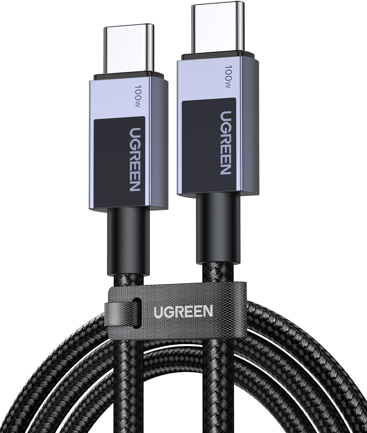 UGREEN USB - C to USB - C PD Fast Charging Cable 5A Max Space Gray 1m - AHW Store