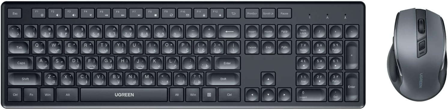 UGREEN Wireless Keyboard & Mouse Combo - AHW Store