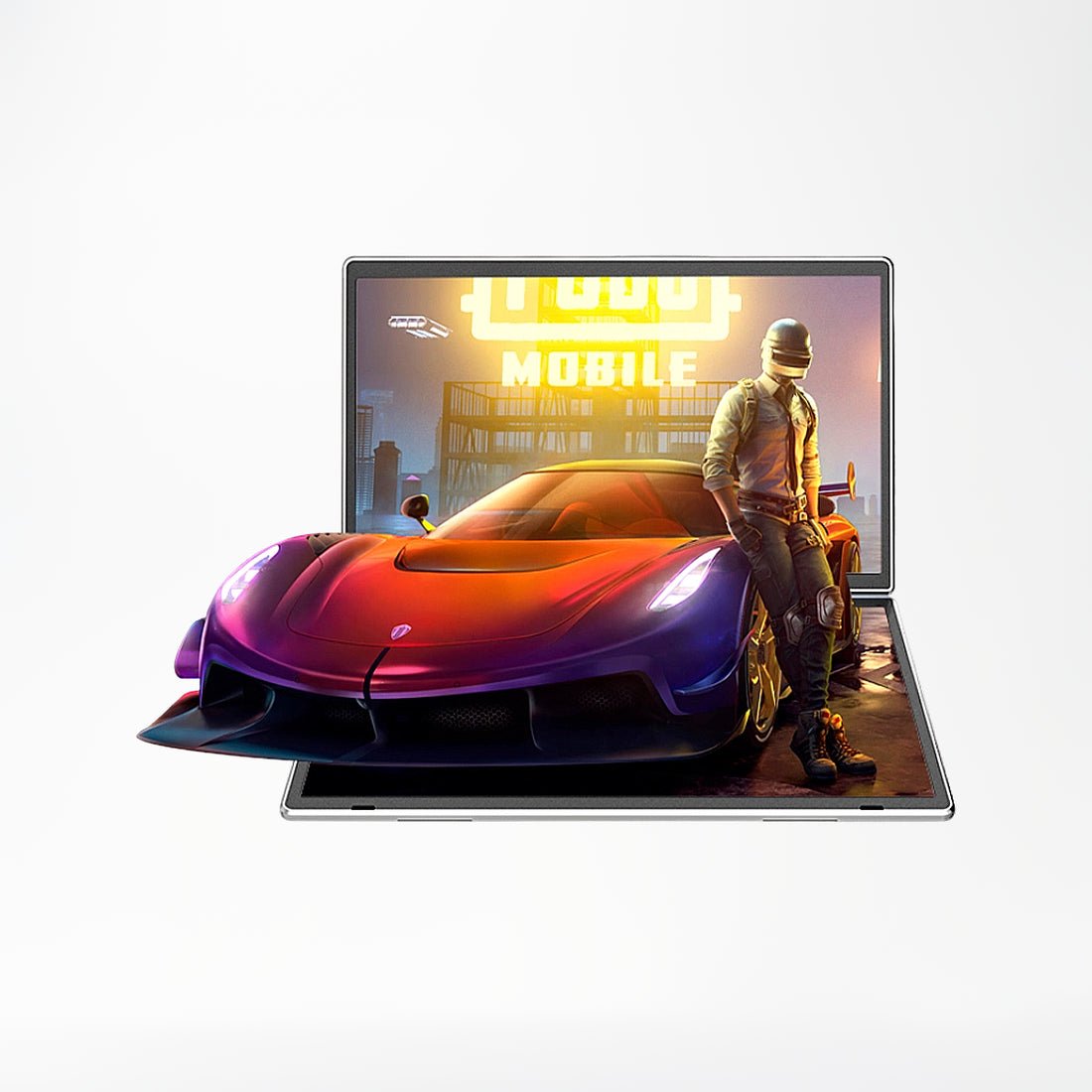 V2Com M2 15.6" FHD Folding Dual Portable Monitor Tilt & Rotate - AHW Store