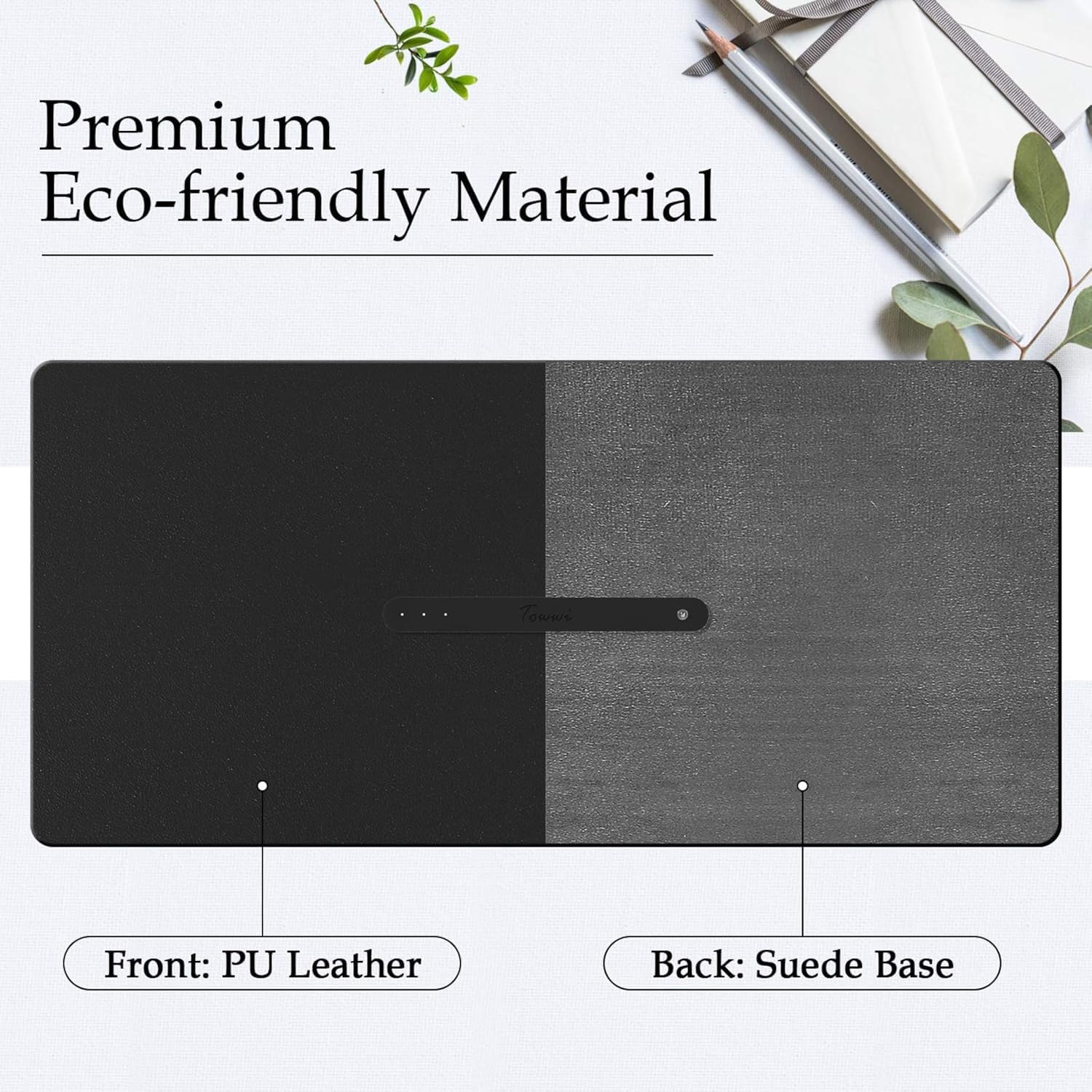 Waterproof Leather Desk Pad 60x35 cm - AHW Store