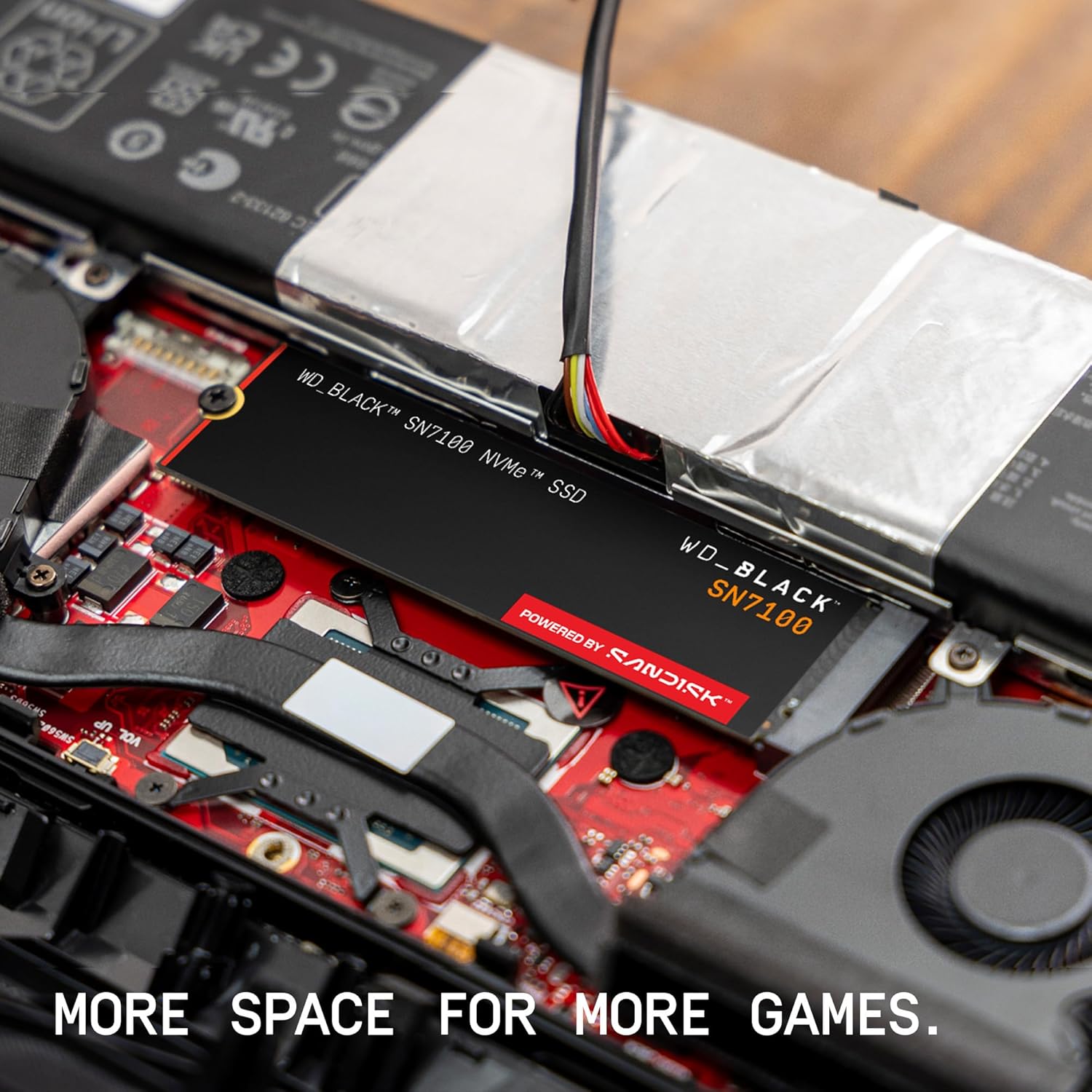 WD_BLACK 1TB SN7100 NVMe Internal Gaming SSD Solid State Drive - Gen4 PCIe, M.2 2280, Up to 7,250 MB - AHW Store