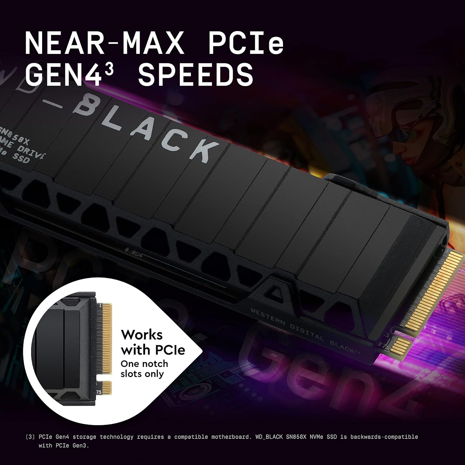 WD_BLACK 2TB SN850X NVMe Internal Gaming SSD Solid State Drive with Heatsink - Works with Playstatio - AHW Store