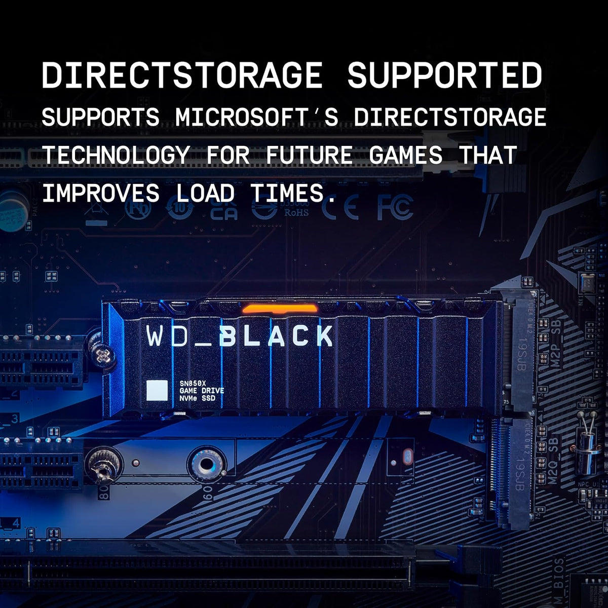 WD_BLACK 4TB SN850X NVMe Internal Gaming Solid State Drive with Heatsink - Works with PlayStation 5, Gen4 PCIe, M.2 2280, Up to 7,300 MB/s - WDS400T2XHE - AHW Store