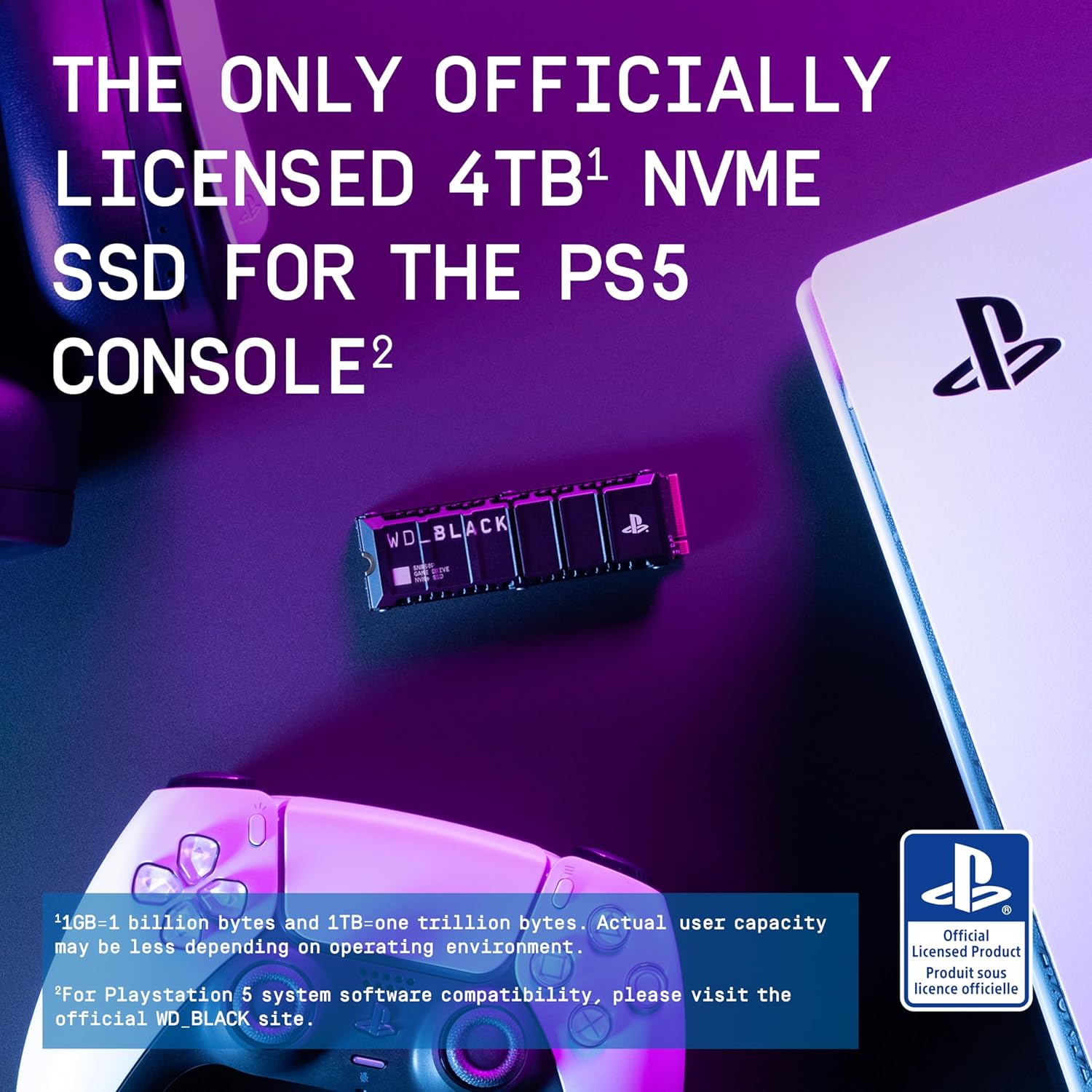 WD Black SN850P NVMe SSD 4TB for PS5 - AHW Store