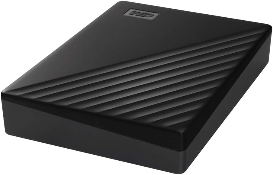 WD My Passport 5TB USB Portable External Hard Drive (WDBPKJ0050BBK-WECS) - Black - AHW Store