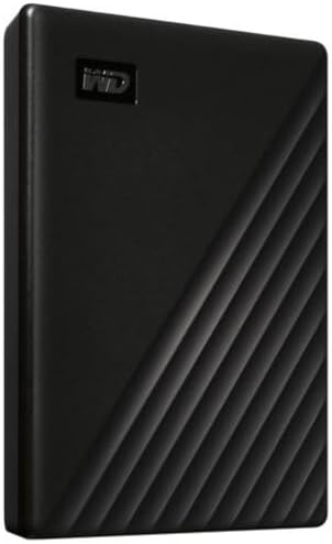 WD My Passport 5TB USB Portable External Hard Drive (WDBPKJ0050BBK-WECS) - Black - AHW Store