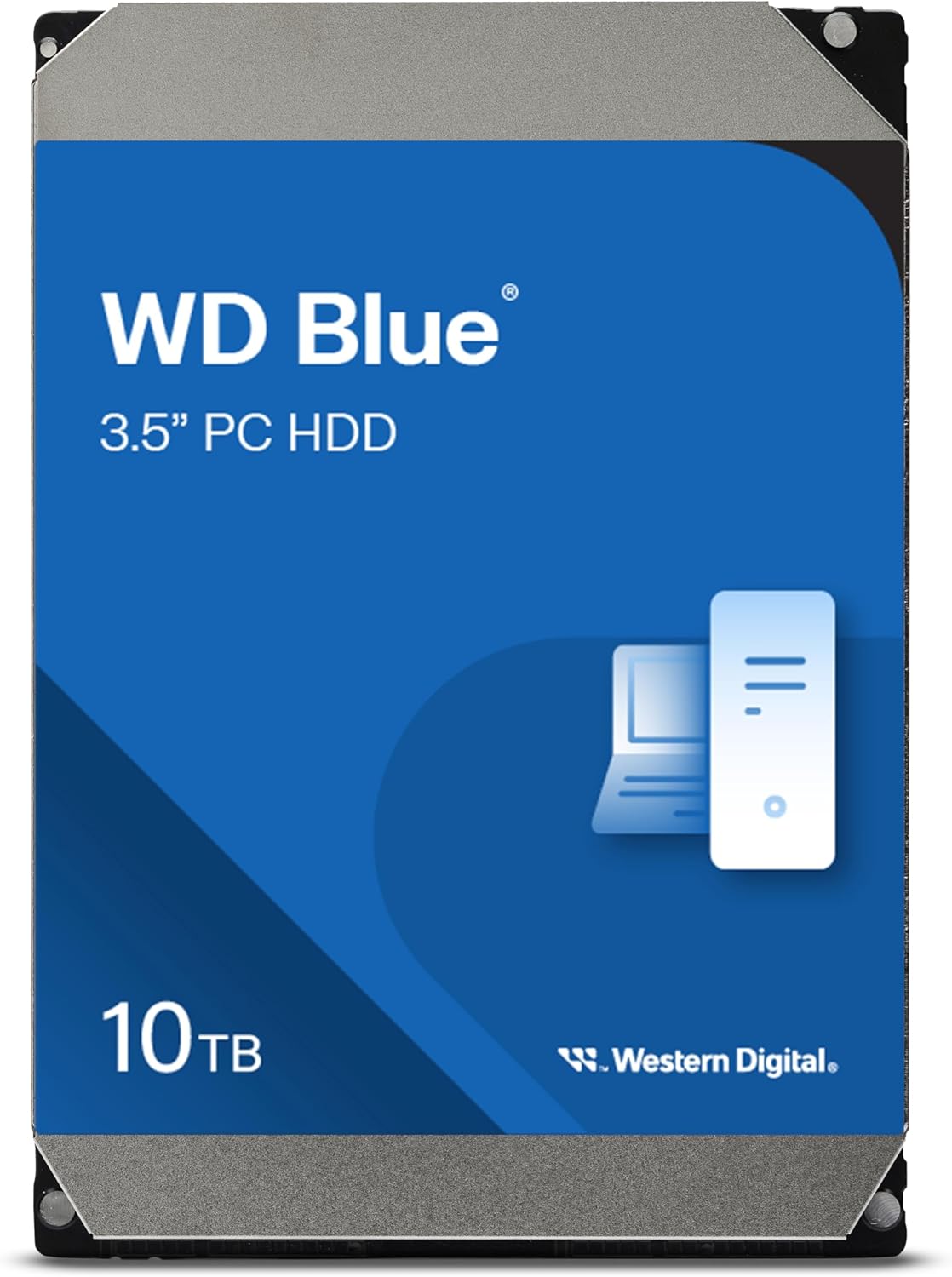 Western Digital 10TB WD Blue Internal Hard Drive HDD - 7200 RPM, SATA 6 Gb/s, 512 MB Cache, 3.5 - WD - AHW Store