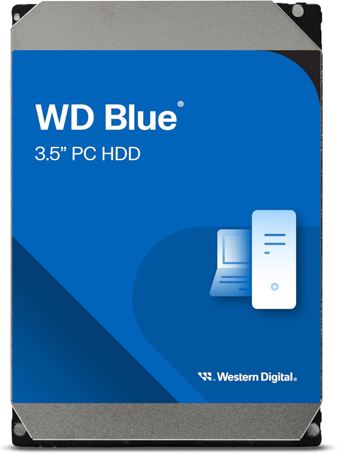 Western Digital 4TB WD Blue PC Internal Hard Drive HDD - 5400 RPM, SATA 6 Gb/s, 128 MB Cache, 3.5 - AHW Store