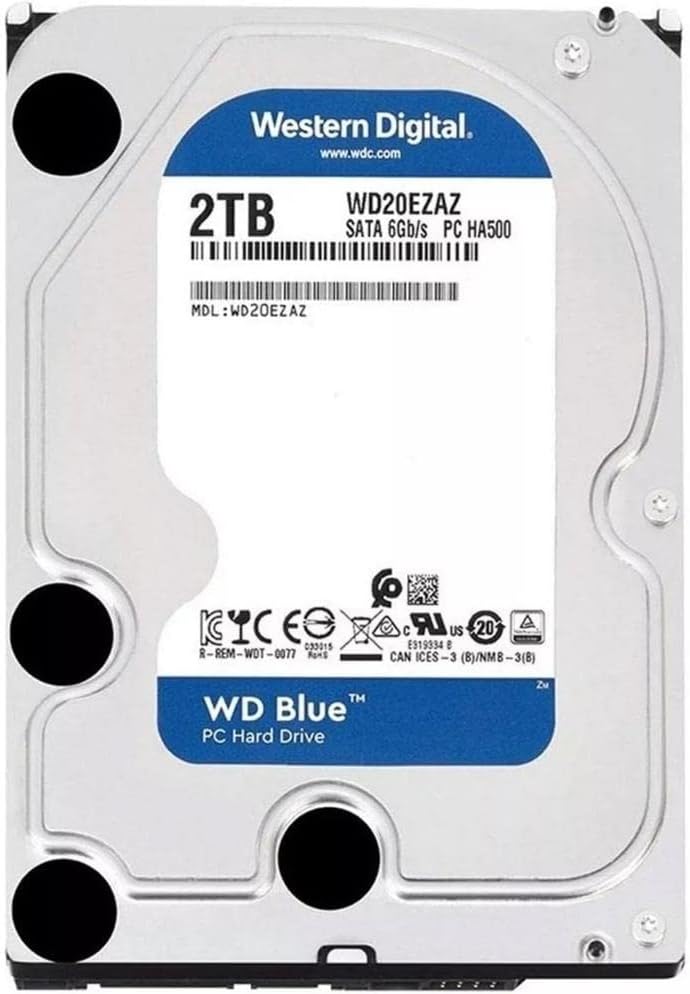 Western Digital WD 2 TB Blue PC HDD - WD20EZAZ - AHW Store