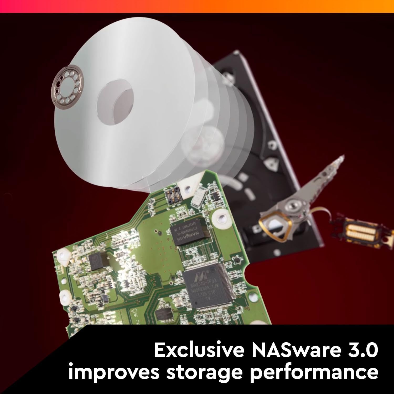 Western Digital WD Red Pro 14TB NAS Hard Drive - Optimized for 24/7 High - Performance Multi - User Envi - AHW Store