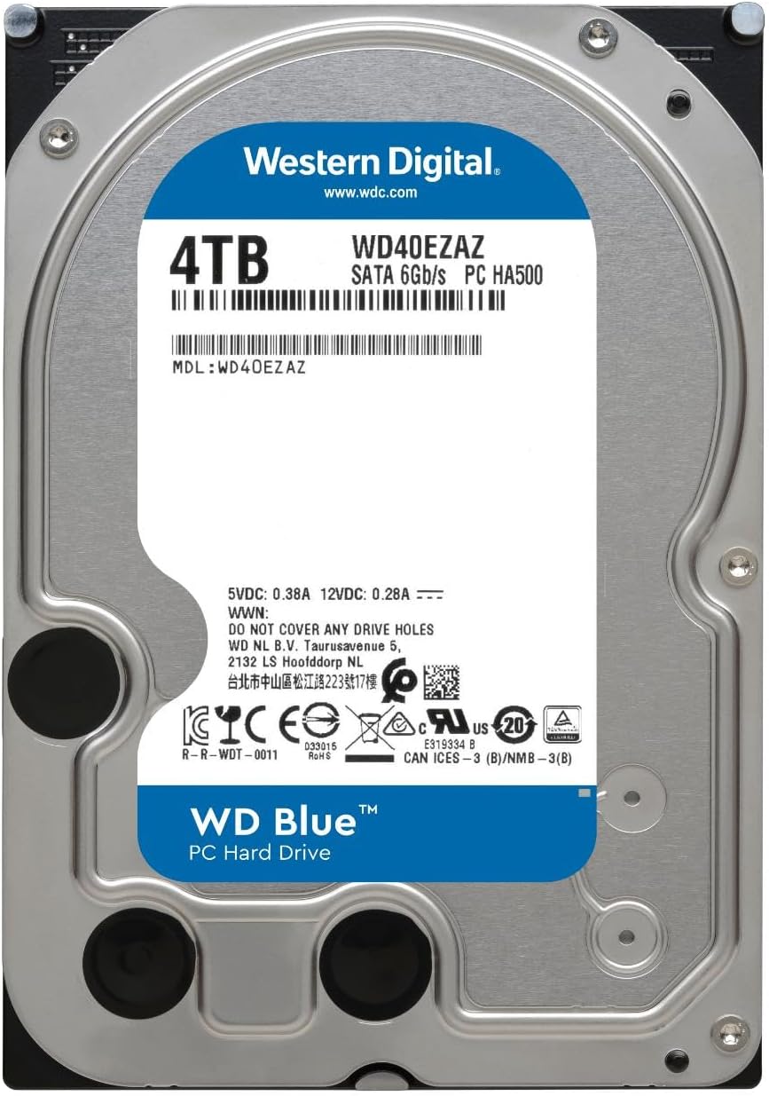 Western Digital WD40EZAZ 256 MB, 5400 rpm, 4 TB - AHW Store