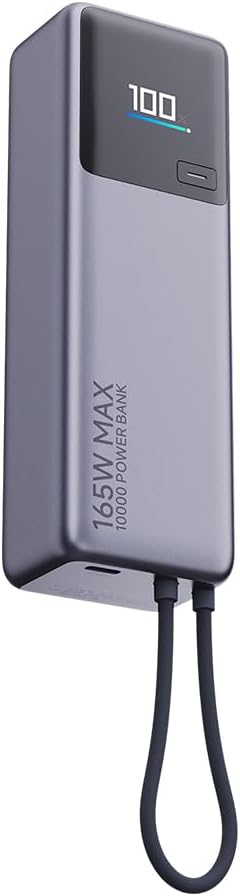 Xiaomi 165 W Power Bank 10000 mAh Super Fast Charge 3 USB - C Ports for Multi - Device Charging Power - AHW Store