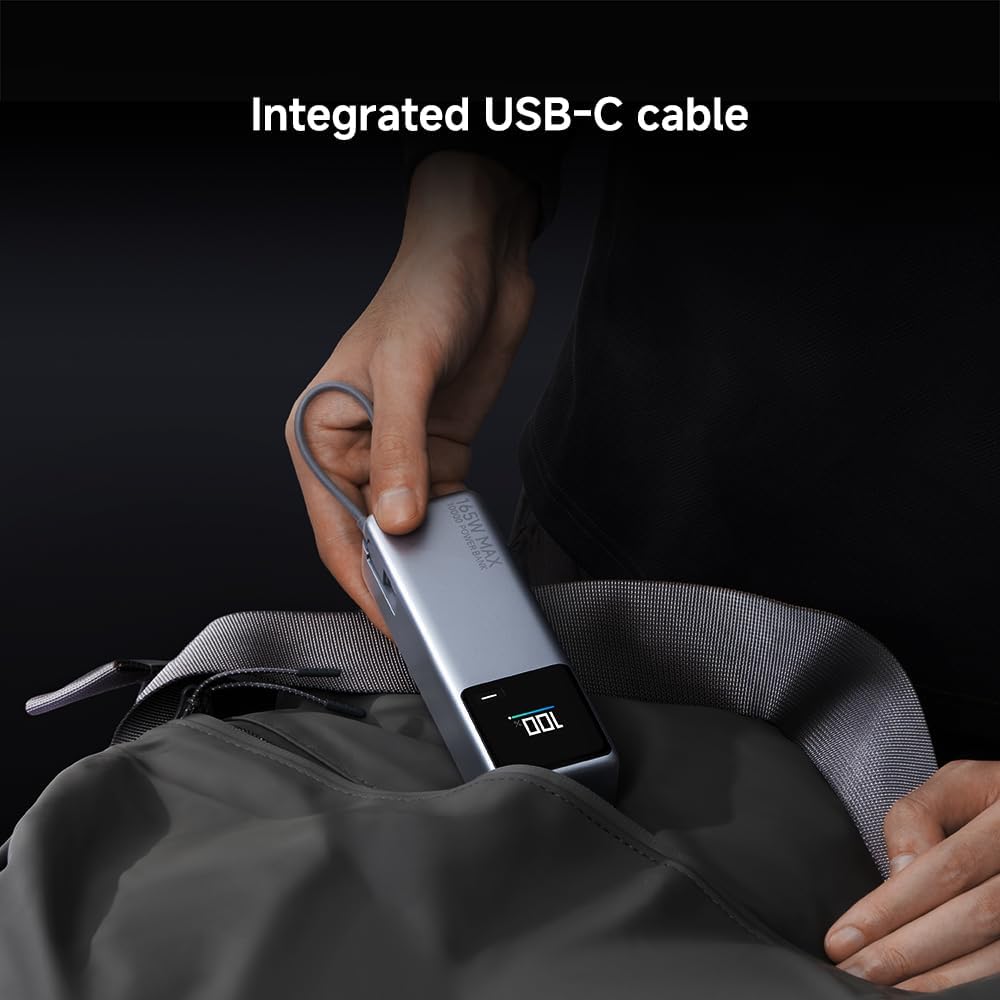 Xiaomi 165 W Power Bank 10000 mAh Super Fast Charge 3 USB - C Ports for Multi - Device Charging Power - AHW Store