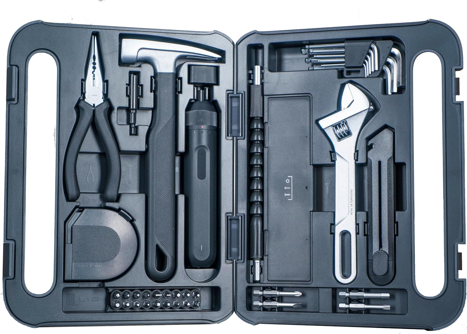 Xiaomi Mijia Multifunctional Screwdriver Toolbox MJGJX001QW with LED Portable Home Tool Set - AHW Store