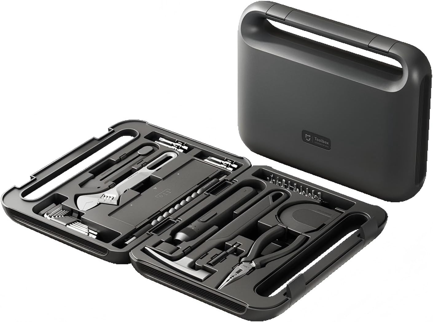 Xiaomi Mijia Multifunctional Screwdriver Toolbox MJGJX001QW with LED Portable Home Tool Set - AHW Store