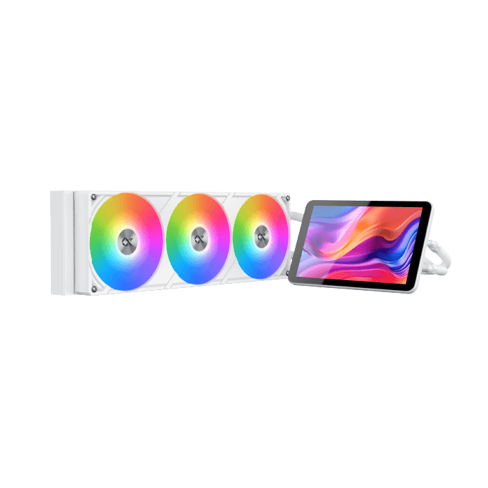 Xigmatek Connect Pro 360 Arctic Argb 7 Inch Magnetic LCD Liquid Cooler