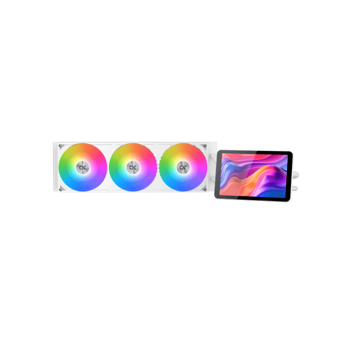 Xigmatek Connect Pro 360 Arctic Argb 7 Inch Magnetic LCD Liquid Cooler