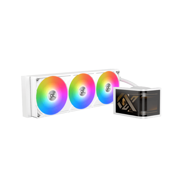Xigmatek Connect Ultra 360 Arctic Argb Magnetic Curved OLED 6.8 Inch Full HD Plus AMOLED Flexible Screen Liquid Cooler