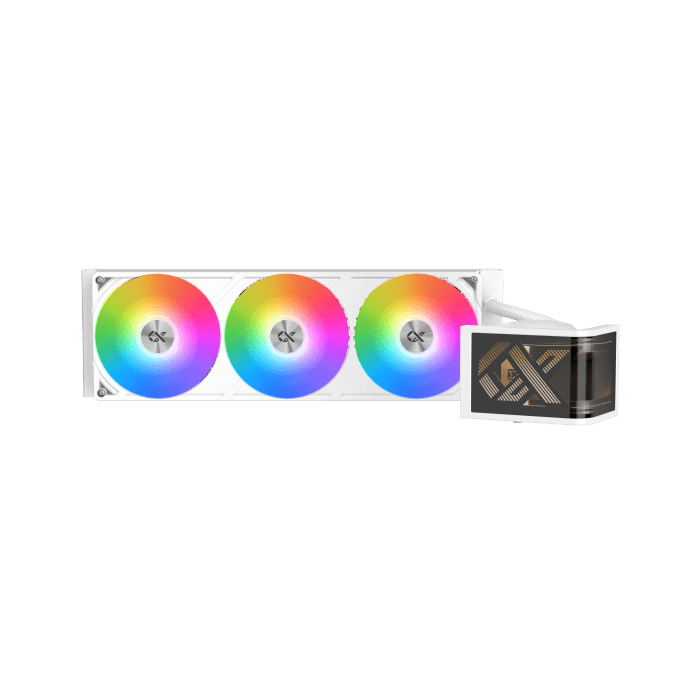 Xigmatek Connect Ultra 360 Arctic Argb Magnetic Curved OLED 6.8 Inch Full HD Plus AMOLED Flexible Screen Liquid Cooler