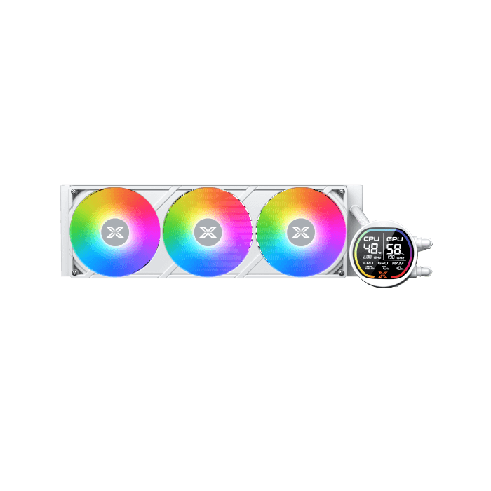 Xigmatek LK Pro 360mm Digital Arctic ARGB 2.7 Smart Digital LCD White AIO Liquid CPU Cooler