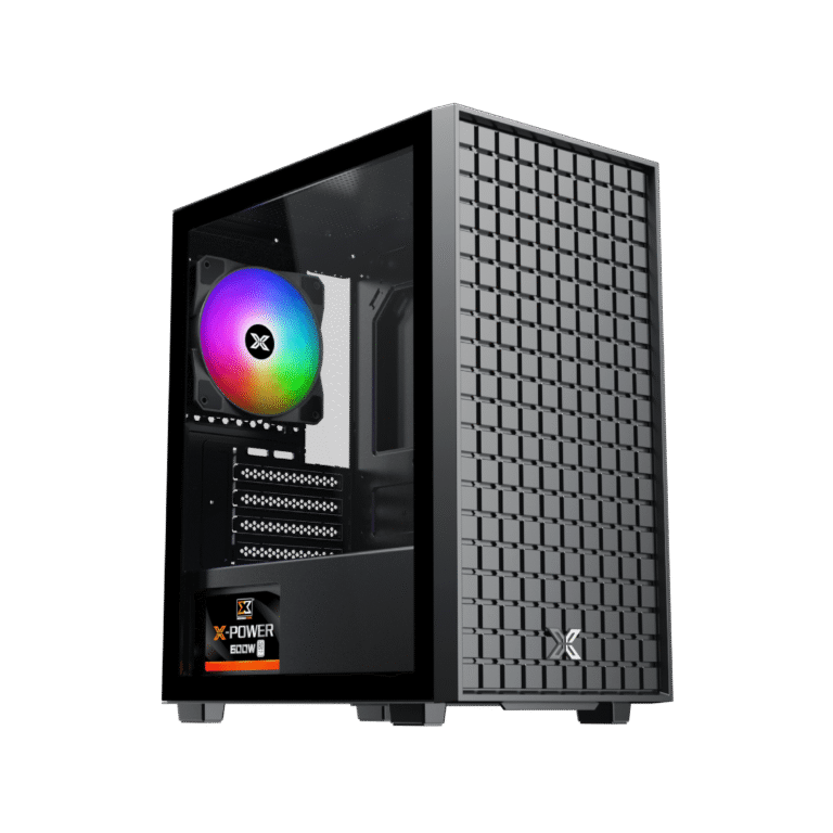 Xigmatek Sky M FRGB 3 Fan + X-Power 600W 80+ White Micro Tower Case