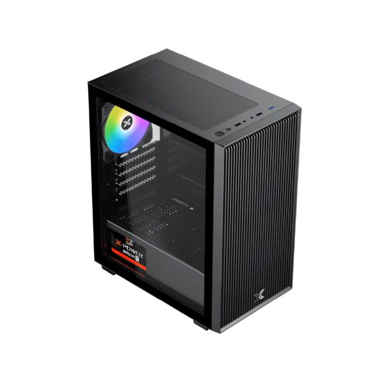 Xigmatek Amun 3 Fan ARGB PWM + X Power 650W 80 Plus Micro Tower Case - AHW Store