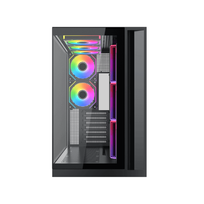 Xigmatek Aqua 7 Argb BTF 8 Fan ARGB Pwm EATX Type C Super Tower Case - AHW Store