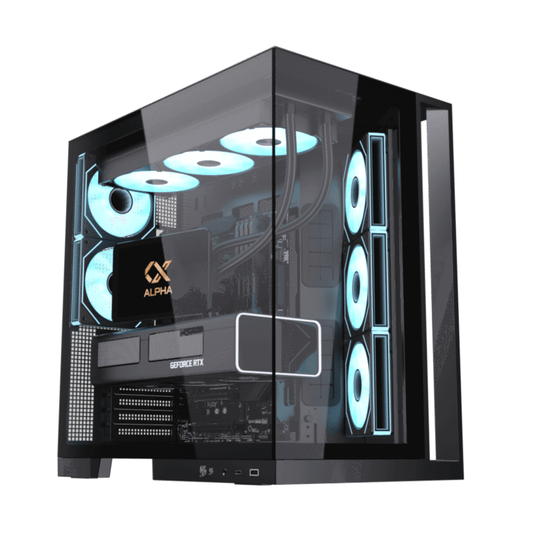 Xigmatek Aqua 7 Argb BTF 8 Fan ARGB Pwm EATX Type C Super Tower Case - AHW Store