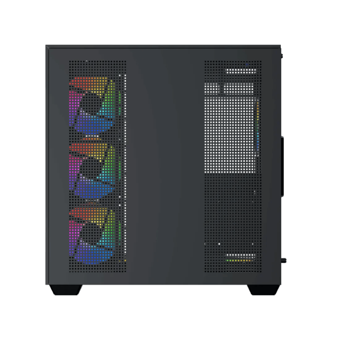Xigmatek Aqua V Mid Tower Case 7 Fan ARGB Black - AHW Store