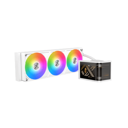 Xigmatek Connect Ultra 360 Arctic Argb Magnetic Curved OLED 6.8 Inch Full HD Plus AMOLED Flexible Screen Liquid Cooler - AHW Store
