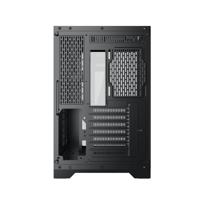 Xigmatek Crystal Storm V2 Curved TG Mid Tower Case 4 Fan ARGB + Fan Controller + X Power 600W 80 Plus - AHW Store